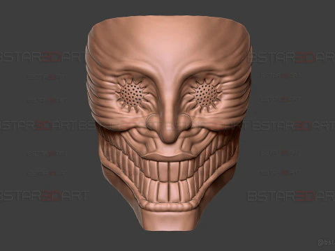 Acrobatic Silky Aira Mask - Dandadan Anime 3D Print Model