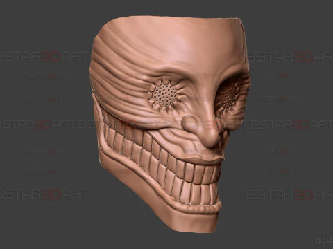 Acrobatic Silky Aira Mask - Dandadan Anime 3D Print Model