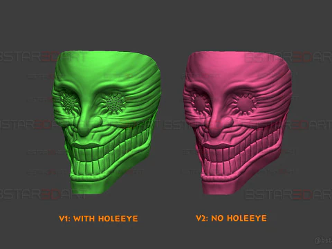 Acrobatic Silky Aira Mask - Dandadan Anime 3D Print Model