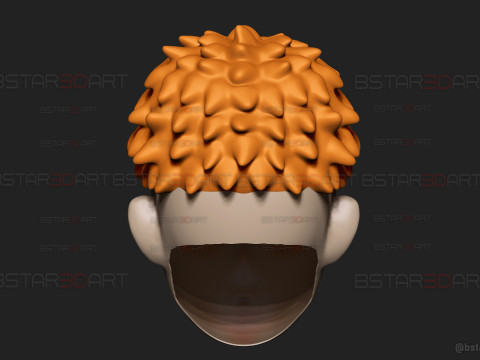 Saitama Head Mask Decor Wearable - One Punch Man Cosplay Model do druku 3D