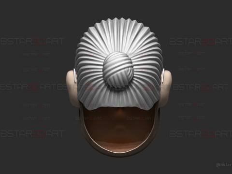 Taro Sakamoto overweight Head Decor Wearable - Sakamoto Days Anime Cosplay 3Dプリントモデル
