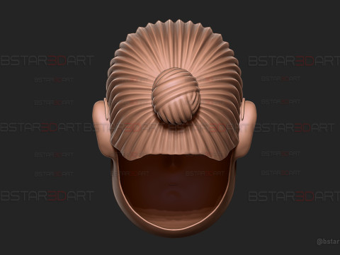Taro Sakamoto overweight Head Decor Wearable - Sakamoto Days Anime Cosplay 3Dプリントモデル