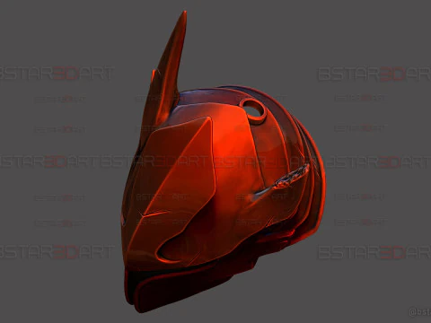 Casco Igris con pelo: cosplay de nivelaci&oacute;n en solitario Modelo de impresión 3D
