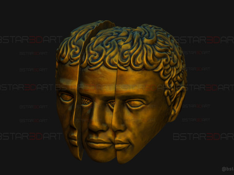 Path Of Exile - Chaos Orb Helmet 3D Baskı Modeli