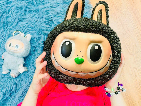 Labubu Original Head For Decoration and Wearable Cosplay 3D-printmodel