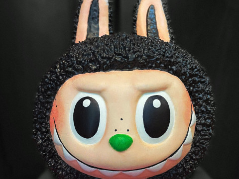 Labubu Original Head For Decoration and Wearable Cosplay Modelo de Impressão 3D