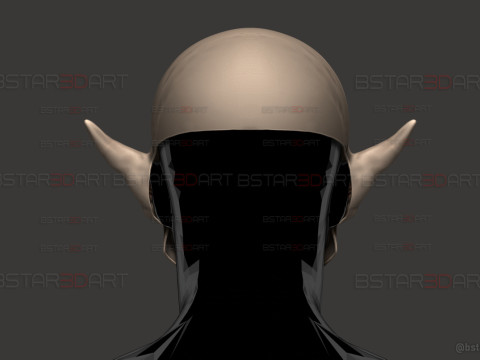 Eren Final Form Head Decoration Wearable - Attack On Titan Cosplay 3D Baskı Modeli