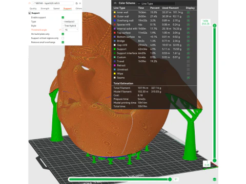 Cabe&ccedil;a de forma final de Eren vest&iacute;vel - com cabelo - Ataque ao Tit&atilde; Modelo de Impressão 3D
