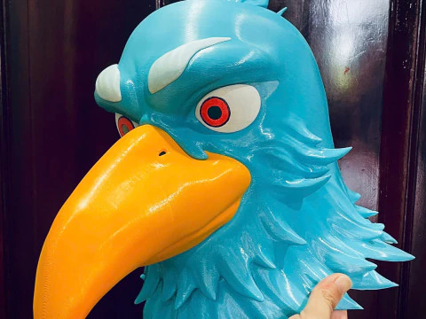 Shangri-La Frontier Head Decoration Wearable Cosplay - Anime Netflix series 3D Print Model