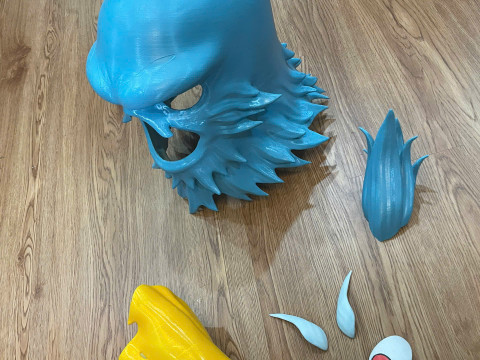 Shangri-La Frontier Head Decoration Wearable Cosplay - Anime Netflix series Modello di stampa 3D