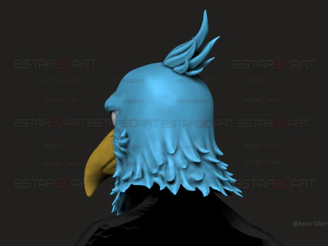 Shangri-La Frontier Head Decoration Wearable Cosplay - Anime Netflix series 3D Print Model