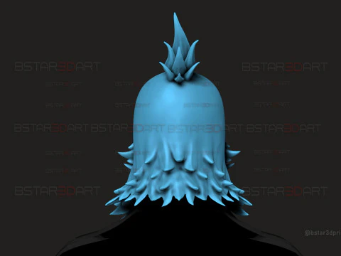 Shangri-La Frontier Head Decoration Wearable Cosplay - Anime Netflix series 3D Print Model
