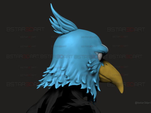 Shangri-La Frontier Head Decoration Wearable Cosplay - Anime Netflix series Modello di stampa 3D