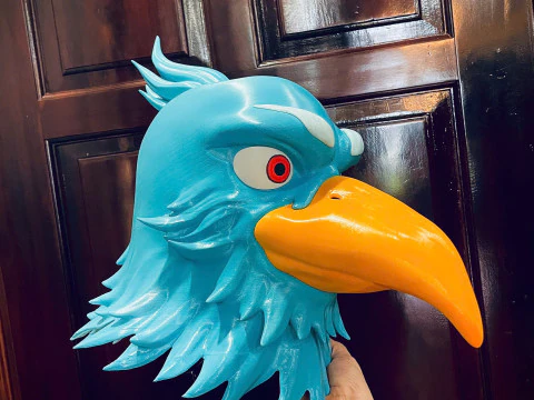 Shangri-La Frontier Head Decoration Wearable Cosplay - Anime Netflix series 3D Print Model