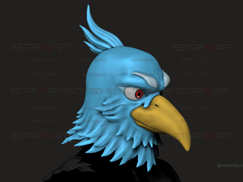 Shangri-La Frontier Head Decoration Wearable Cosplay - Anime Netflix series Modello di stampa 3D