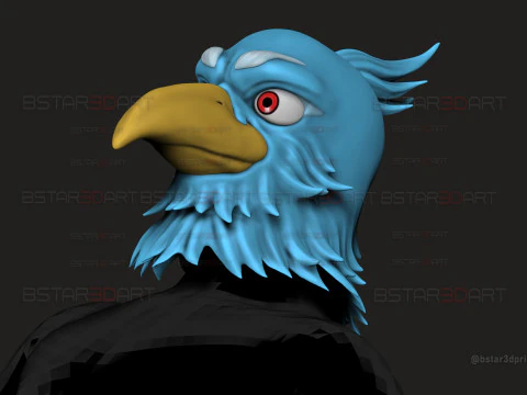 Shangri-La Frontier Head Decoration Wearable Cosplay - Anime Netflix series 3D Print Model