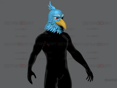 Shangri-La Frontier Head Decoration Wearable Cosplay - Anime Netflix series 3D Print Model