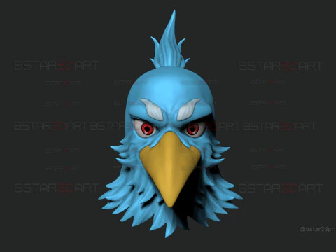Shangri-La Frontier Head Decoration Wearable Cosplay - Anime Netflix series 3D Print Model