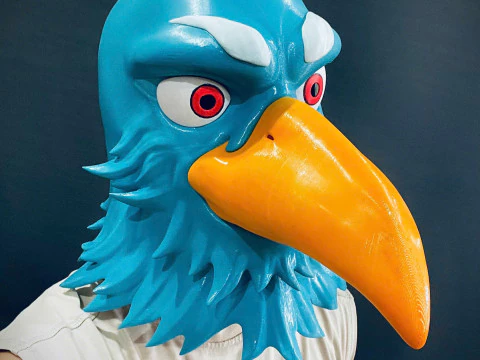 Shangri-La Frontier Head Decoration Wearable Cosplay - Anime Netflix series 3D Print Model