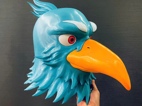 Shangri-La Frontier Head Decoration Wearable Cosplay - Anime Netflix series 3D Print Model