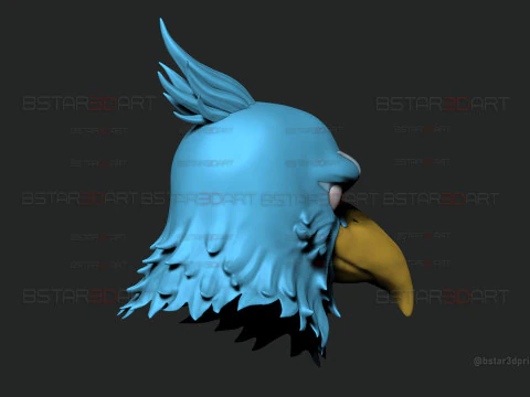 Shangri-La Frontier Head Decoration Wearable Cosplay - Anime Netflix series 3D Print Model