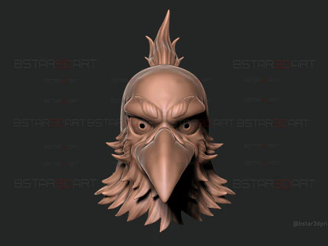 Shangri-La Frontier Head Decoration Wearable Cosplay - Anime Netflix series 3D Print Model