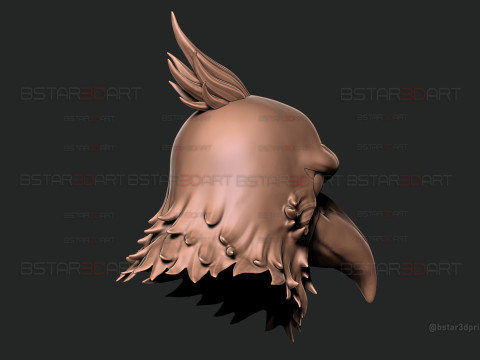 Shangri-La Frontier Head Decoration Wearable Cosplay - Anime Netflix series Modello di stampa 3D