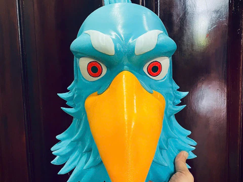 Shangri-La Frontier Head Decoration Wearable Cosplay - Anime Netflix series 3D Print Model
