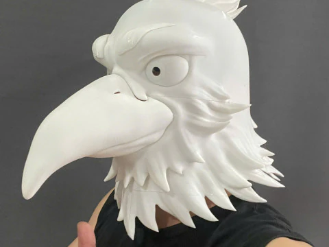 Shangri-La Frontier Head Decoration Wearable Cosplay - Anime Netflix series 3D Print Model