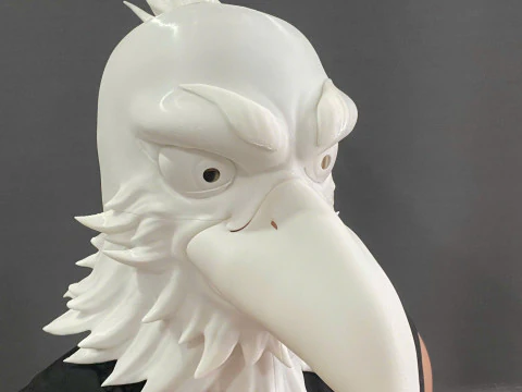 Shangri-La Frontier Head Decoration Wearable Cosplay - Anime Netflix series 3D Print Model