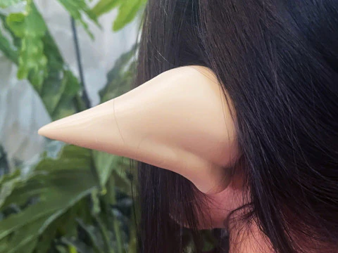 Elf Ear Wearable - Esil Ear Cosplay - Solo Leveling Anime 3D Print Model