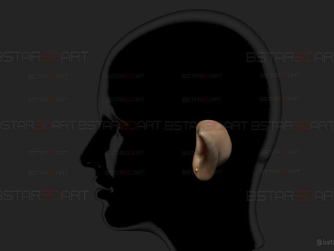 Elf Ear Wearable - Esil Ear Cosplay - Solo Leveling Anime 3D प्रिंट मॉडल