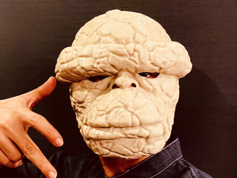 The Thing Mask - Fantastic Four 2025 - Marvel Comics 3D Print Model