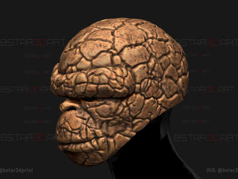 The Thing Mask - Fantastic Four 2025 - Marvel Comics Modelo de Impressão 3D