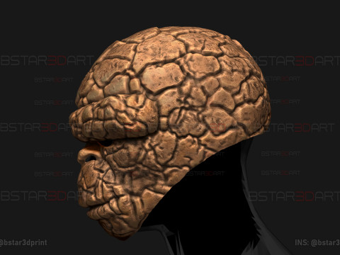 The Thing Mask - Fantastic Four 2025 - Marvel Comics Modelo de Impressão 3D