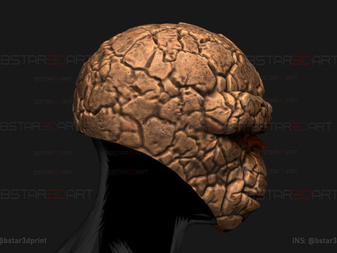 The Thing Mask - Fantastic Four 2025 - Marvel Comics Modelo de Impressão 3D