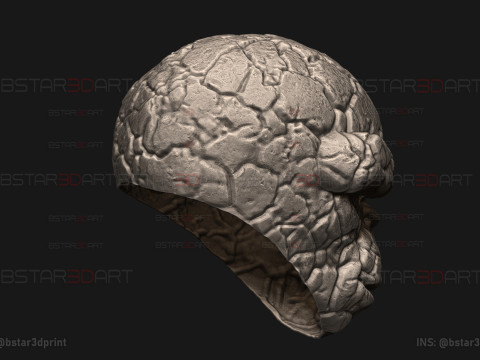 The Thing Mask - Fantastic Four 2025 - Marvel Comics Modelo de Impressão 3D