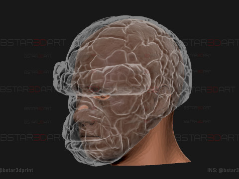 The Thing Mask - Fantastic Four 2025 - Marvel Comics Modelo de Impressão 3D