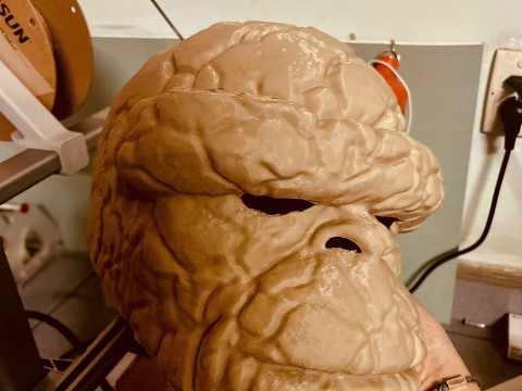 The Thing Mask - Fantastic Four 2025 - Marvel Comics Modelo de Impressão 3D