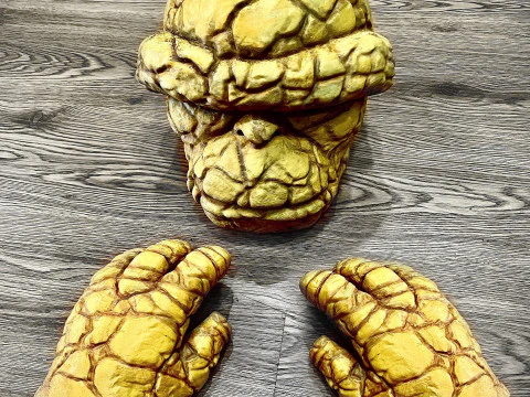 The Thing Hand Wearable - Quarteto Fant&aacute;stico - Marvel Comics Modelo de Impressão 3D