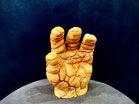 The Thing Hand Wearable - Quarteto Fant&aacute;stico - Marvel Comics Modelo de Impressão 3D