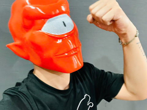 Invincible - Allen The Alien Mask - Halloween Comics Cosplay Modelo de impresión 3D