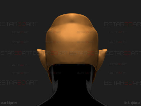 Invincible - Allen The Alien Mask - Halloween Comics Cosplay Modelo de impresión 3D