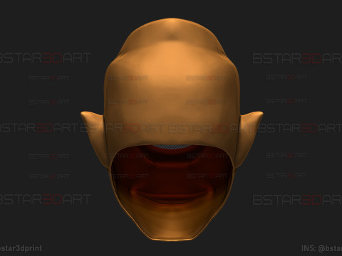 Invincible - Allen The Alien Mask - Halloween Comics Cosplay Modelo de impresión 3D