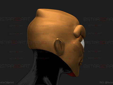 Invincible - Allen The Alien Mask - Halloween Comics Cosplay Modelo de impresión 3D