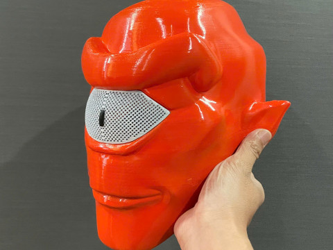 Invincible - Allen The Alien Mask - Halloween Comics Cosplay Modelo de impresión 3D