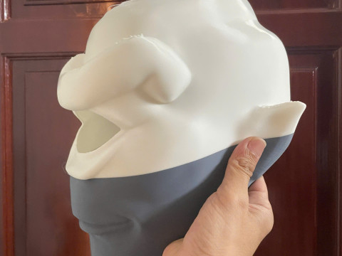Invincible - Allen The Alien Mask - Halloween Comics Cosplay Modelo de impresión 3D