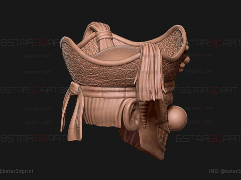 The Buggy Head Wearable - One Piece Anime Cosplay 3D Print Model