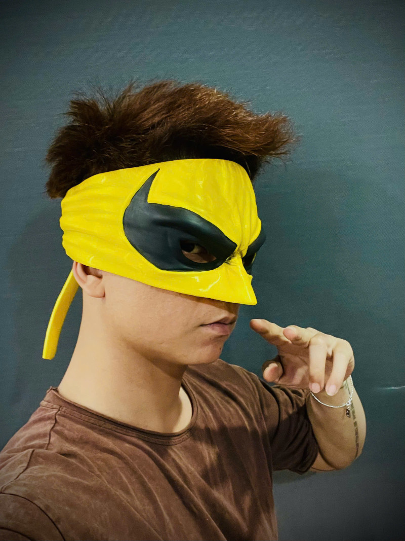 The Iron Fist Eye Mask - Marvel Comics Cosplay 3D Baskı Modeli .c4d .max .obj .3ds .fbx .stl .blend