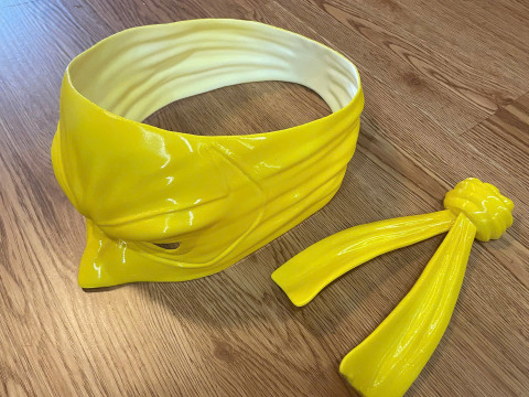 The Iron Fist Eye Mask - Marvel Comics Cosplay 3D Baskı Modeli